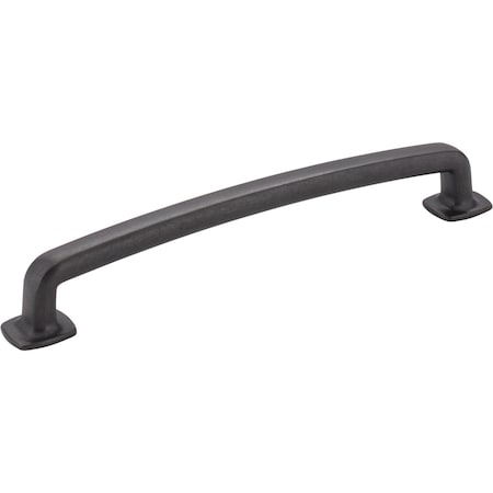 Jeffrey Alexander 160 mm Center-to-Center Gun Metal Belcastel 1 Cabinet Pull MO6373-160DACM